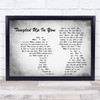 Staind Tangled Up In You Man Lady Couple Grey Song Lyric Quote Print