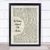 The Alexander Brothers The Northern Lights of Old Aberdeen Vintage Script Print