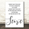 Coldplay The Scientist Song Lyric Quote Print