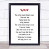 Katie Melua The Closest Thing To Crazy Song Lyric Quote Print