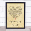 The Marmalade Reflections Of My Life Vintage Heart Song Lyric Print