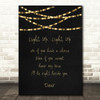 Leona Lewis Run Song Lyric Quote Print