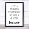 Norah Jones Don't Know Why Song Lyric Quote Print