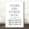 Paolo Nutini Rewind Song Lyric Quote Print