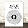 The Stone Roses This is the one Vinyl Record Song Lyric Print