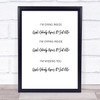 Tony Rich Project Nobody Knows Song Lyric Quote Print