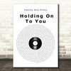 twenty one pilots Holding On To You Vinyl Record Song Lyric Print