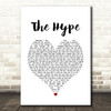 twenty one pilots The Hype White Heart Song Lyric Print