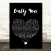 Yazoo Only You Black Heart Song Lyric Print