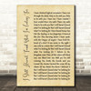 U2 I Still Haven't Found What I'm Looking For Rustic Script Song Lyric Quote Music Print