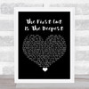 Rod Stewart The First Cut Is The Deepest Black Heart Song Lyric Quote Music Print