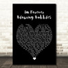 Cockney Rejects I'm Forever Blowing Bubbles Black Heart Song Lyric Quote Music Print