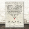 Katie Melua The Closest Thing To Crazy Script Heart Song Lyric Quote Music Print