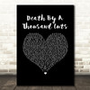 Taylor Swift Death By A Thousand Cuts Black Heart Song Lyric Quote Music Print