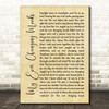 Paul Weller My Ever Changing Moods Rustic Script Song Lyric Quote Music Print