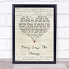 Gerry & The Pacemakers Ferry Cross The Mersey Script Heart Song Lyric Quote Music Print