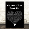 Miranda Lambert The House That Built Me Black Heart Song Lyric Quote Music Print
