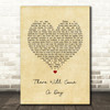 Faith Hill There Will Come A Day Vintage Heart Song Lyric Quote Music Print