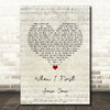 Jamie Foxx Featuring Beyoncé When I First Saw You Script Heart Song Lyric Quote Music Print