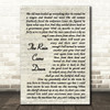 Steve Earle The Rain Came Down Vintage Script Song Lyric Quote Music Print