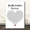 Florence + The Machine South London Forever White Heart Song Lyric Quote Music Print
