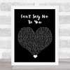 Nashville Cast, Hayden Panettiere & Chris Carmack Can't Say No To You Black Heart Song Lyric Quote Music Print