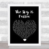 Queens Of The Stone Age The Sky Is Fallin' Black Heart Song Lyric Quote Music Print