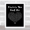 The Teskey Brothers Forever You And Me Black Heart Song Lyric Quote Music Print