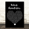 Biffy Clyro Black Chandelier Black Heart Song Lyric Quote Music Print