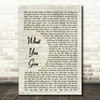 Tesla What You Give Vintage Script Song Lyric Quote Music Print