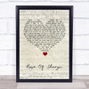 Killswitch Engage Rose Of Sharyn Script Heart Song Lyric Quote Music Print