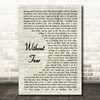 Dermot Kennedy Without Fear Vintage Script Song Lyric Quote Music Print