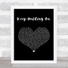 Avril Lavigne Keep Holding On Black Heart Song Lyric Quote Music Print