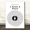 Petula Clark I Know A Place Vinyl Record Song Lyric Quote Music Print