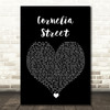 Taylor Swift Cornelia Street Black Heart Song Lyric Quote Music Print