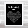 Des'ree I'm Kissing You Black Heart Song Lyric Quote Music Print