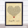 Zapp Computer Love Vintage Heart Song Lyric Quote Music Print