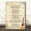 Aaron Neville Tell It Like It Is Song Lyric Vintage Quote Print