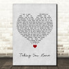 Don Henley Taking You Home Grey Heart Song Lyric Quote Music Print