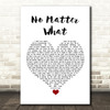 Papa Roach No Matter What White Heart Song Lyric Quote Music Print