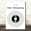 Lil Peep Star Shopping Vinyl Record Song Lyric Quote Music Print