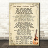 John Legend Ordinary People Song Lyric Vintage Quote Print