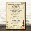 Michael Jackson One Day In Your Life Song Lyric Vintage Quote Print