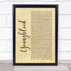5 Seconds Of Summer Youngblood Rustic Script Song Lyric Quote Music Print