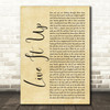 Mental As Anything Live It Up Rustic Script Song Lyric Quote Music Print