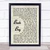 Langhorne Slim Boots Boy Vintage Script Song Lyric Quote Music Print