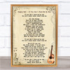 Simply Red If You Don't Know Me By Now Song Lyric Vintage Quote Print
