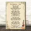 The Carpenters Sing Song Lyric Vintage Quote Print