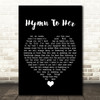 The Pretenders Hymn To Her Black Heart Song Lyric Quote Music Print