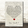 Stevie Wonder You And I Script Heart Song Lyric Quote Music Print